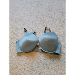 Cacique Boost Plunge Bra Plus Size 44DDD Blue